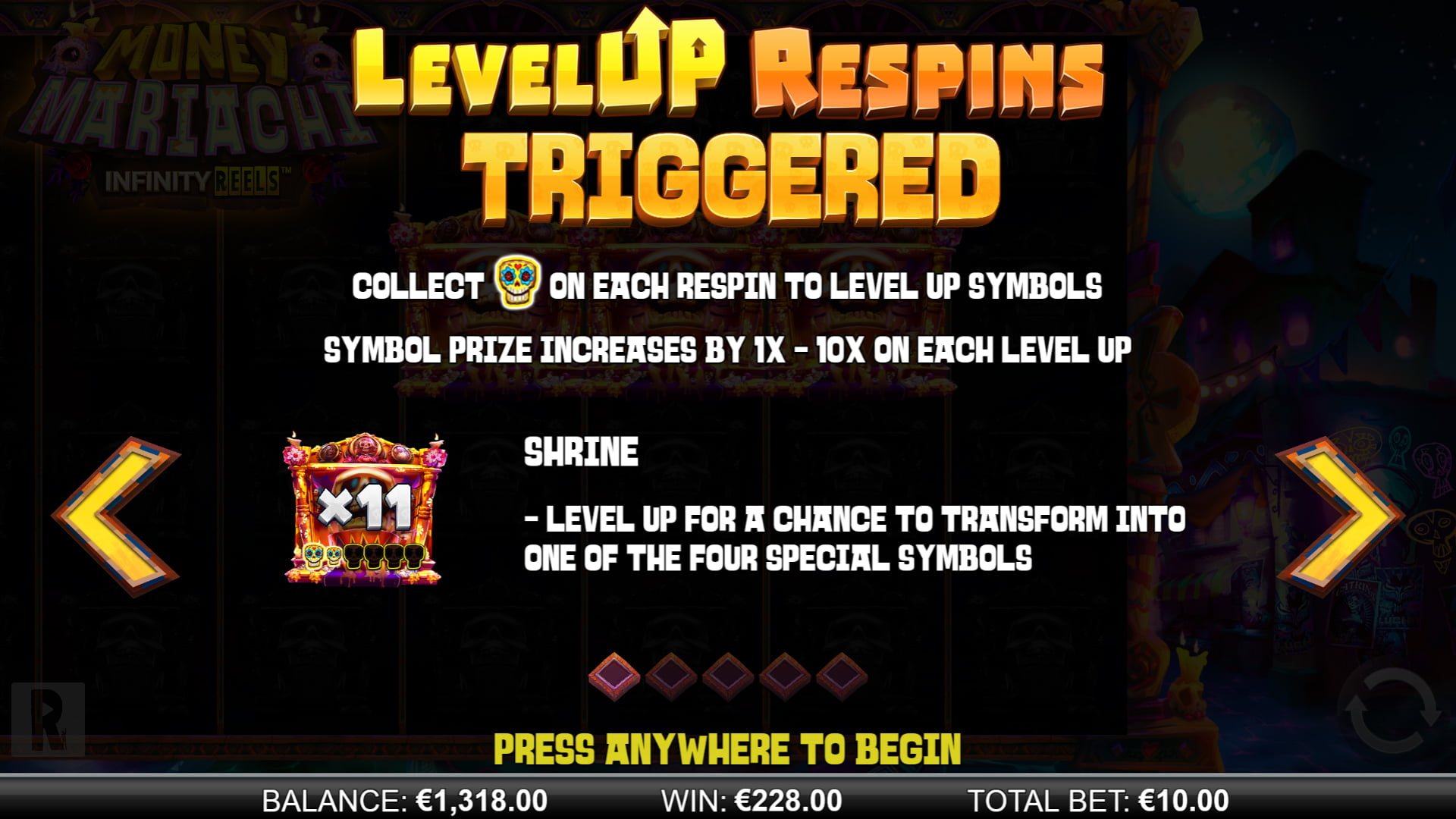 LEVELUP RESPINS