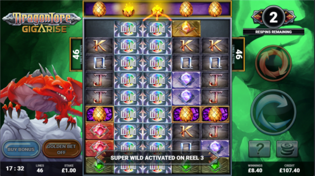 Sticky Super Wild Respins