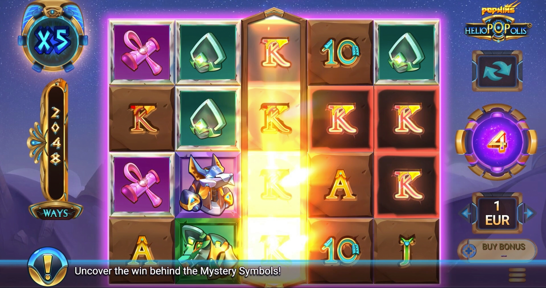 Expanded Win Symbol