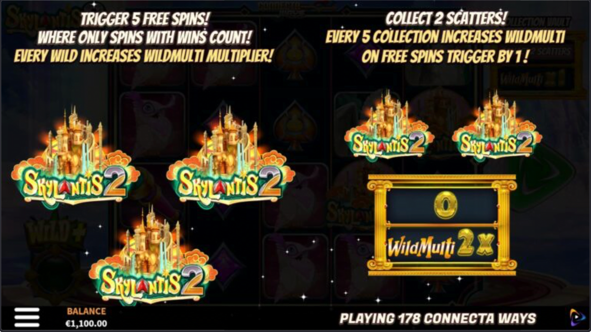 Play Skylantis 2 Wild Fight online - Yggdrasil Gaming - Black Dragon Lab