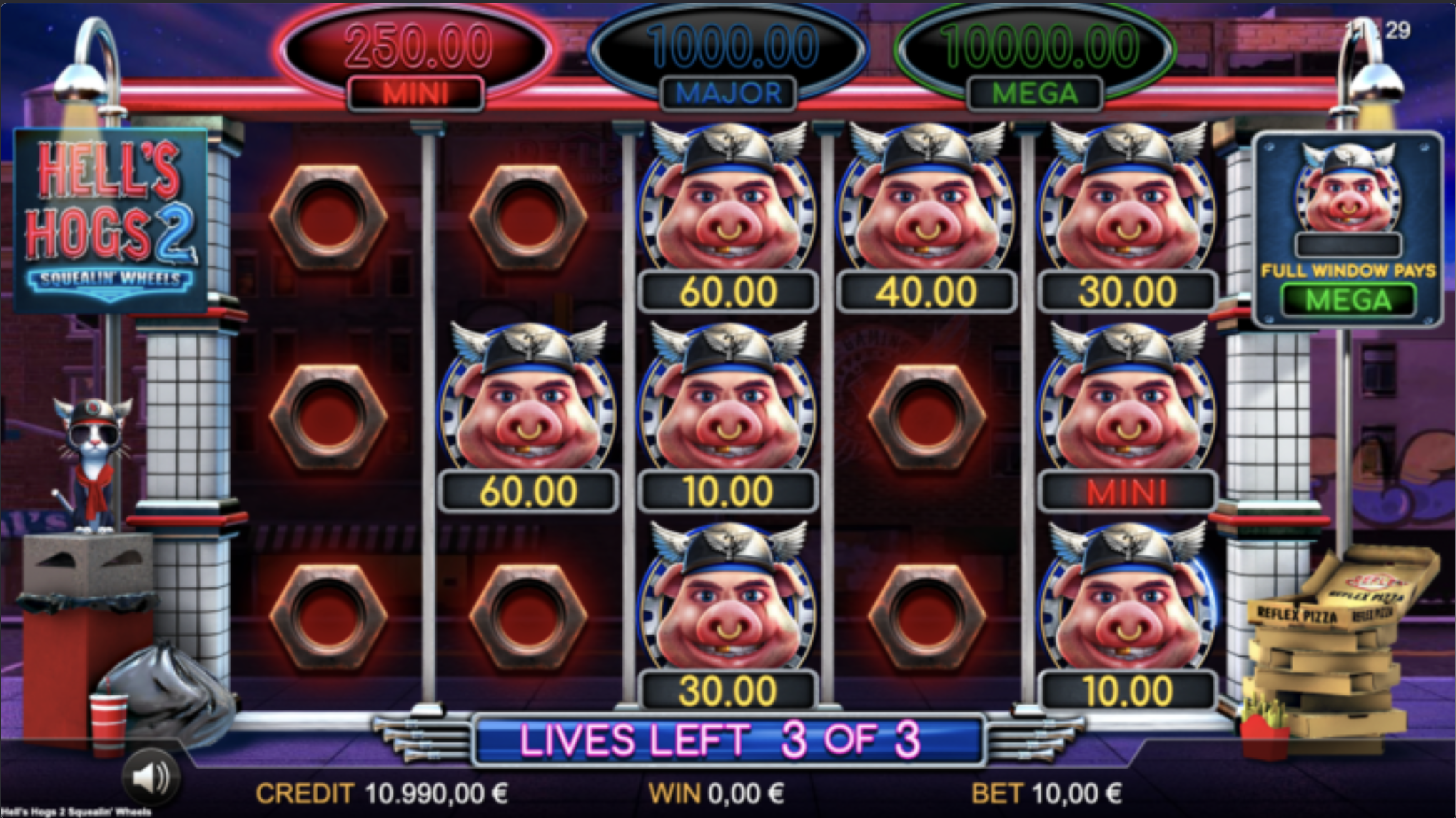 Play Hell's Hogs 2 Squealin' Wheels online - Yggdrasil Gaming - Black Dragon Lab