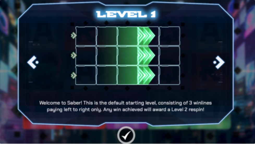Play Saber online - Yggdrasil Gaming - Black Dragon Lab