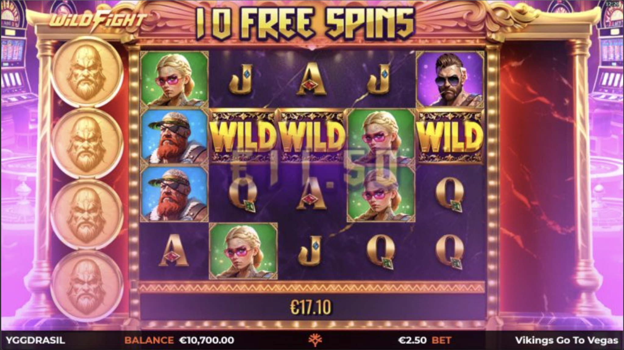 Vikings go to Vegas Wild Fight™ - Yggdrasil Gaming