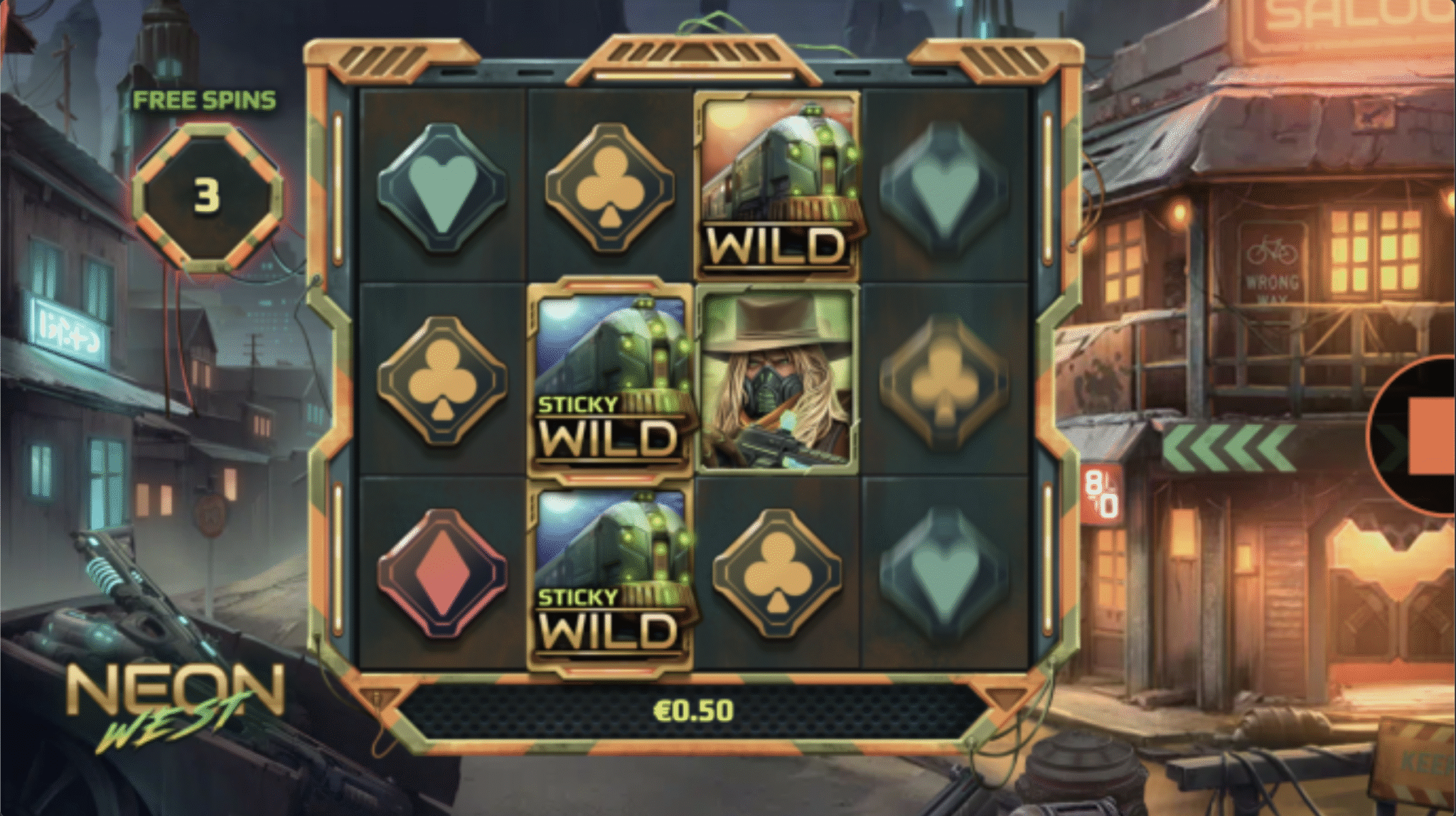Neon West — screenshot 2