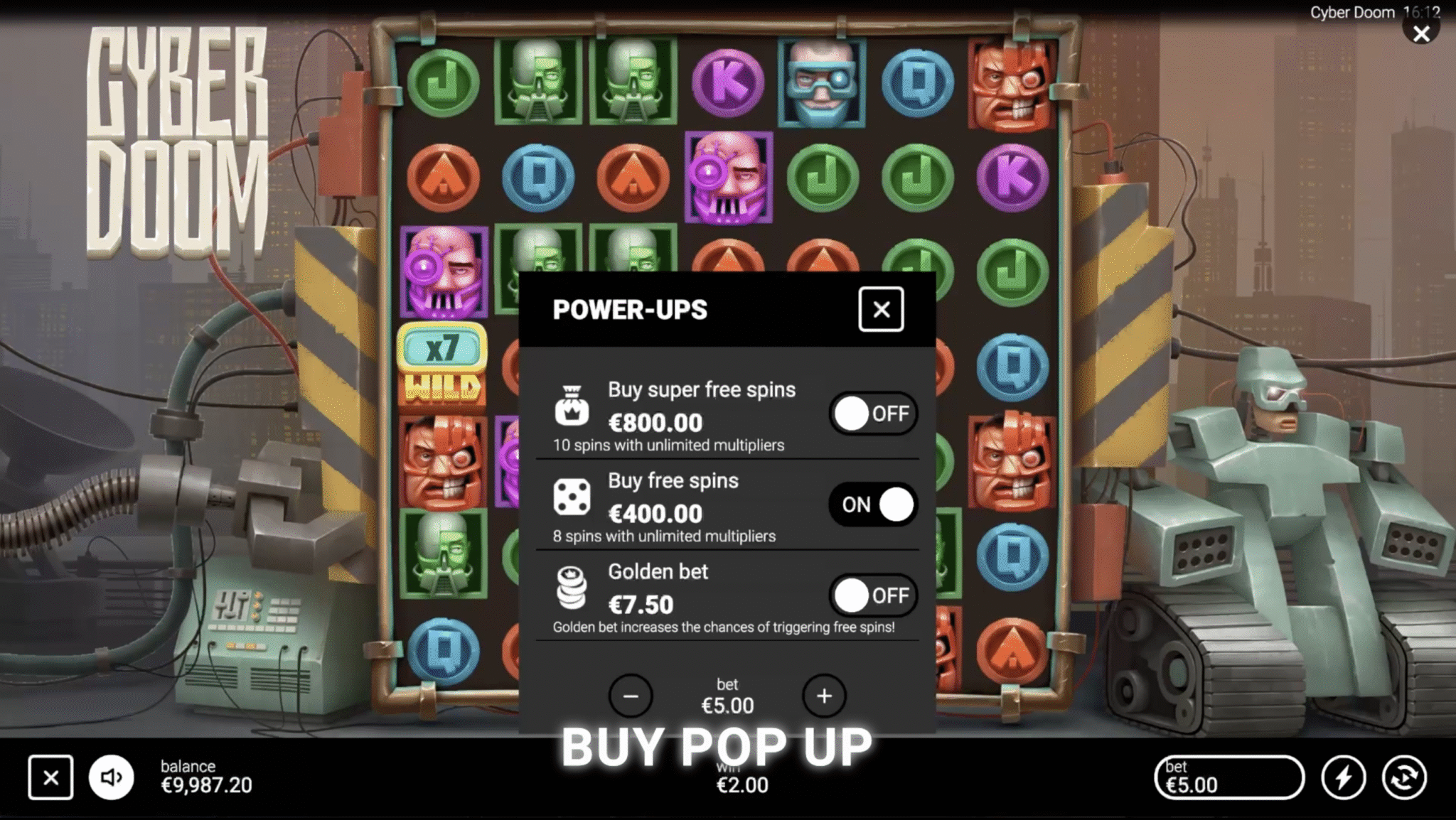 Buy feature