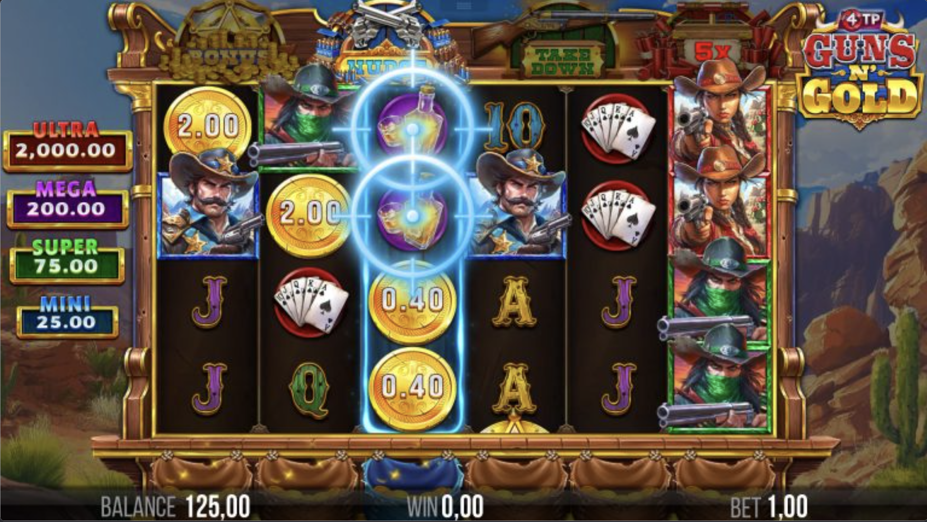 4TP Guns N' Gold - Yggdrasil Gaming